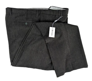 NWT ST CROIX Corduroy Dress Pants Sz 46 Dark Green Italy Stretch Unhemmed - Picture 1 of 5