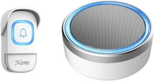 TECKNET 2 in 1 Campanello Wireless con Altoparlante Bluetooth, Campanello RGB Camera, 0... - Foto 1 di 1