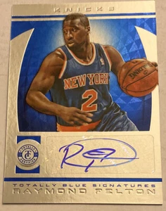 Raymond Felton AUTO 2013-14 Totally Certified SIGNATURES BLUE /5 ! SSP - Picture 1 of 2