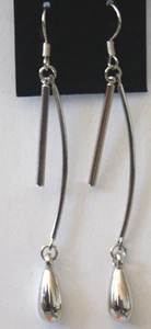 Stylish Fashion Woman Rhodium Earring - Picture 1 of 1