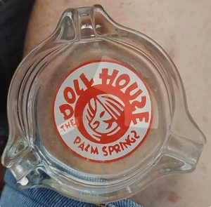 Vintage Collectible Dollhouse Palm Springs Ash Tray MCM Smoking Tobaccoiana - Picture 1 of 7