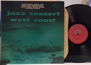 HOWARD McGHEE-DEXTER GORDON Jazz Concert West Coast EX SAVOY LP Mono Reissue SJC - Picture 1 of 8