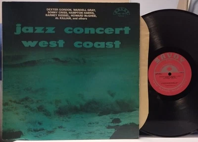 HOWARD McGHEE-DEXTER GORDON Jazz Concert West Coast EX SAVOY LP Mono Reissue SJC - Image 1 of 4