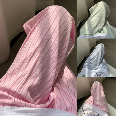 Breezy and Relaxed Women's Wide Leg Pants with Contemporary Stripe Style - Image 1 of 4