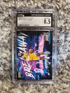 2023-24 Panini Instant #B15 - LeBron James BREAKAWAY CGC 8.5 Lakers - Picture 1 of 2