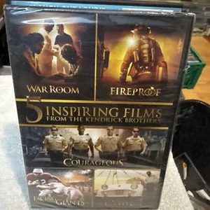 WAR ROOM/FIREPROOF/COURAGEOUS/FACING GIANTS/FLYWHEEL - DVD VG Shape. Drama. - Picture 1 of 2