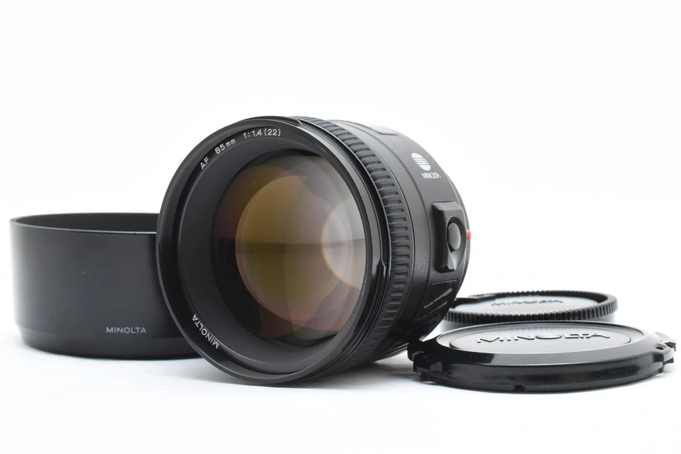 Minolta AF 85mm F/1.4 G Lens Sony Alpha A Mount w/ hood from Japan [Exc+5] M2018 - Image 1 of 4
