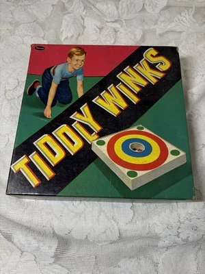 Vintage Tiddly Winks Game Complete w/ Box All Pieces Whitman 1960’s Toy - Image 1 of 4