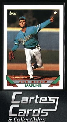 Joe Klink 1993 Topps Traded #95T Florida Marlins - Image 1 of 2