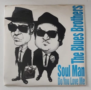 THE BLUES BROTHERS - "SOUL MAN / DO YOU LOVE ME" - 7" SINGLE - *EX/EX* - Picture 1 of 4
