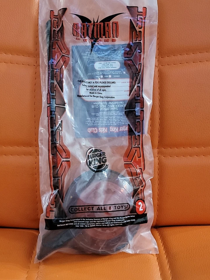 Burger King Batman Beyond Spinner #2 2000 juguete ~ nuevo Foto 1 de 1