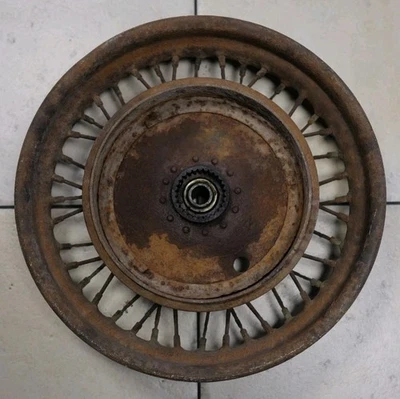 Oldtimer Sidecar BMW R75 WH ZUNDAPP KS 750 Original Wheel Wehrmacht WW2 - Image 1 of 4