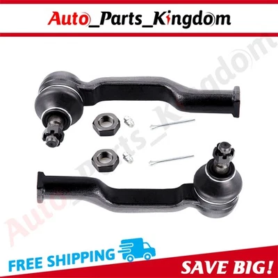 2Pcs Front Inner Tie Rod Ends Links For Mazda B2000 B2200 B2600 1987-1993 2.2L Foto 1 de 4