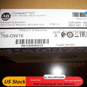 Allen Bradley 1769-OW16 / A Compact I/O Relay Output. Factory Sealed - Picture 1 of 4