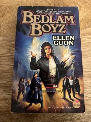 Bedlam Boyz By Ellen Guon Paperback Book 1993 - Image 1 of 4