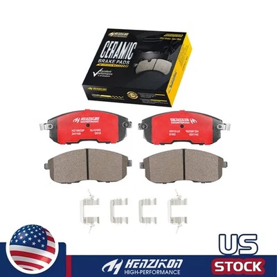 Ceramic Front Brake Pad Set P-815A for 2000-2004 Infiniti I30 I35 G20 - Image 1 of 2