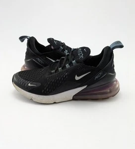 Mujer Nike Air Max 270 Negro Púrpura Zapatos Atléticos para Correr DH1080-001 Talla 9 - Imagen 1 de 8