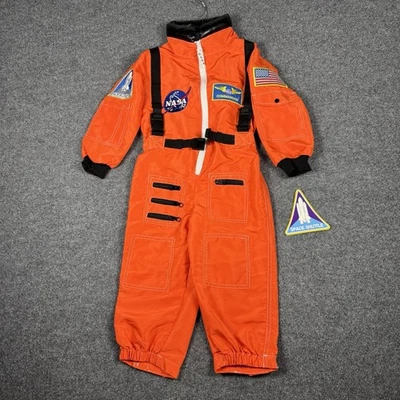 Disfraz de Astronauta Naranja Niño Pequeño Talla 2-3 Meses NASA Traje de Tripulación Avanzado Nuevo Foto 1 de 4