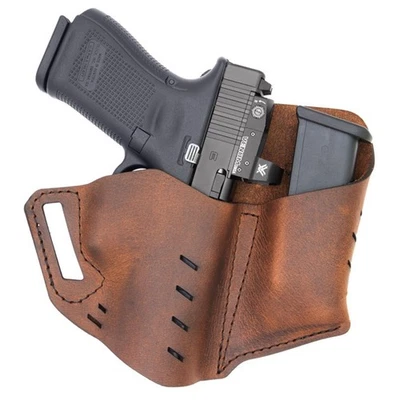 Versacarry Commander Pro OWB Leather Holster w/ Mag Carrier Full Size 1 Pistols - Image 1 of 2