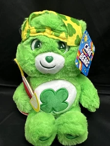 Trébol de peluche de verano Care Bears Good Luck Bear 8,5" Dan Dee nuevo con etiquetas - Imagen 1 de 9