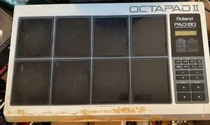 Roland Octapad II PAD 80 MIDI Pad Controller - UNTESTED - Picture 1 of 5