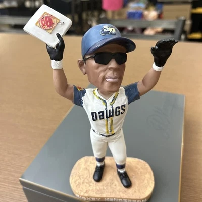 Rickey Henderson Minor League Baseball Surf Dawgs Bobblehead Oakland As - Image 1 of 3