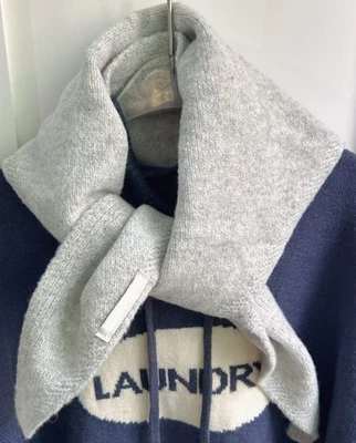 Mujeres Lana Tejido Triangular Bufanda Cálida Cachemira Bufandas Hiyab Color Sólido Mantón Foto 1 de 4