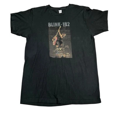 Vtg Blink 182 2001 Tour T Shirt Take Off Your Pants And Jacket Size M Black - Image 1 of 4