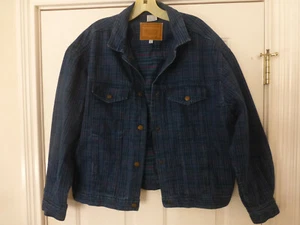 Calvin Klein Jeans Co Women's Denim Jacket Coat Sz Large NWOT VTG 80s - Picture 1 of 4