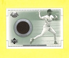 2002 Upper Deck Sweet Spot Classic Ozzie Smith Black Jersey Card Cardinals HOF