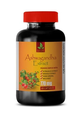 Apoyo inmunológico - COMPLEJO ASHWAGANDHA - ASHWAGANDHA ASTRÁGALO 1 BOTELLA Foto 1 de 4