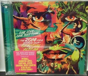 Official 2014 Fifa World Cup-One Love One Rhythm CD,Pitbull,JLO,Santana,Shakira, - Picture 1 of 4
