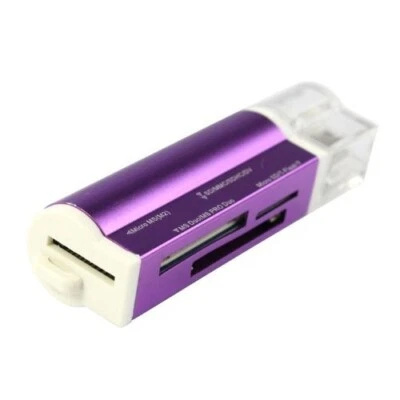 USB Multi-Memoria Lector de Tarjetas SD Hub PC Smartphone Tableta OTG Transferencias de Archivos Foto 1 de 4