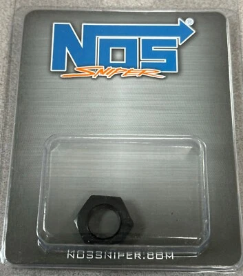 NOS Sniper 24506063 -6 Bulkhead Nut - Black - Image 1 of 3
