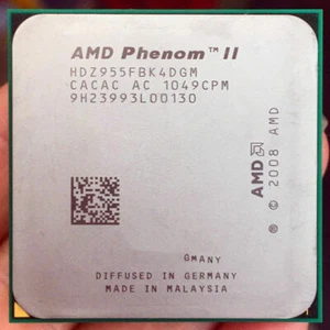 AMD Phenom II X4 955 3.2 GHz Quad-Core Black Edition Processor AM3 AM2+ 125W CPU - Bild 1 von 2