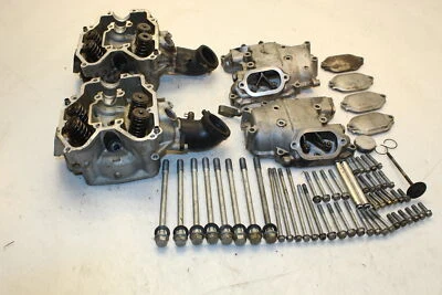 2006 Kawasaki Brute Force KVF 650 Engine Cylinder Head Valves Front And Rear SET Foto 1 de 4