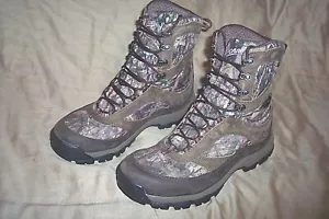 Womens 9.5 Camo Boots Goretex Boots Danner Boots Insulated Camo Hunting Boots - Picture 1 of 9