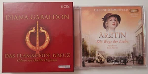 2 Hörbücher - Diana Gabaldon Flammendes Kreuz - Helene Sommerfeld Wege der Liebe - Bild 1 von 5