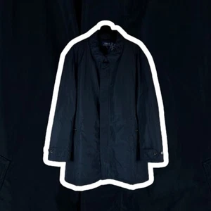 Ralph Lauren Polo Cannonbury Commuter Quilted Mac Over Coat Navy XL - Picture 1 of 3