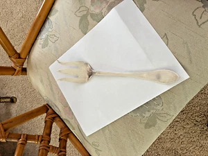 W&S BLACKINTON Silver Plate Salad Serving Fork - Picture 1 of 6