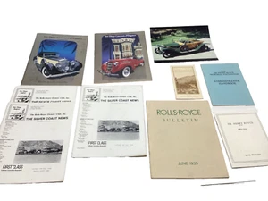 Juni 1939 ROLLS ROYCE BULLETIN und verschiedene Rolls-Royce Erinnerungsstücke - Bild 1 von 5