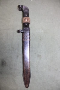 Russian USSR Type 1 Multi-Purpose Combat Rifle Knife with Scabbard 7.62x39 PC65 - Picture 1 of 10
