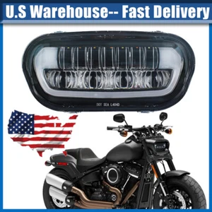 Conjunto de faros LED con haz DRL Hi-Lo para Harley Fat Bob FXFB FXFBS 2018-2019 - Imagen 1 de 14
