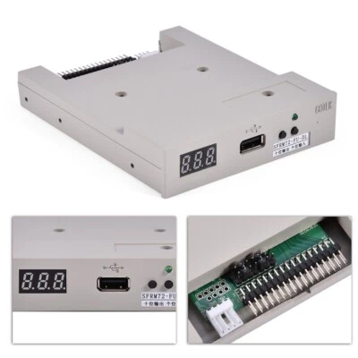 USB Floppy Drive Emulator SFRM72-FU-DL Embroidery Machine Read USB Drive 720KB - Image 1 of 4