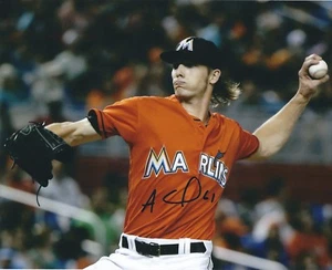 Signed  8x10 ADAM CONLEY Miami Marlins Autographed photo - COA  - Picture 1 of 1