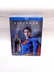 Superman Returns Best Buy Steelbook Exclusive (Blu-ray) RARE OOP NEW SEALED - Picture 1 of 2