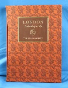 LONDON Portrait of a City Book THE FOLIO SOCIETY 1998 Roger Hudson w/Slip Case - Picture 1 of 7