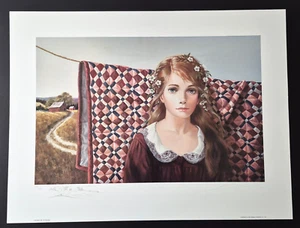 The Heirloom 1992 por Pati Bannister litografía firmada a mano #28/485 con certificado de autenticidad, casi como nueva - Imagen 1 de 11
