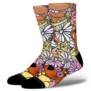 Stance men's Socks $20 X SCOOBY DOO Snakin Scoobs 1 pair size L - Picture 1 of 1