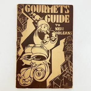 Gourmets Guide to New Orleans Natie Scott Caroline Jones Softcover Book 1949 - Imagen 1 de 23